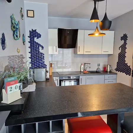 Blue Alice - W Porcie Z Widokiem I Klimatyzacja Apartmán *